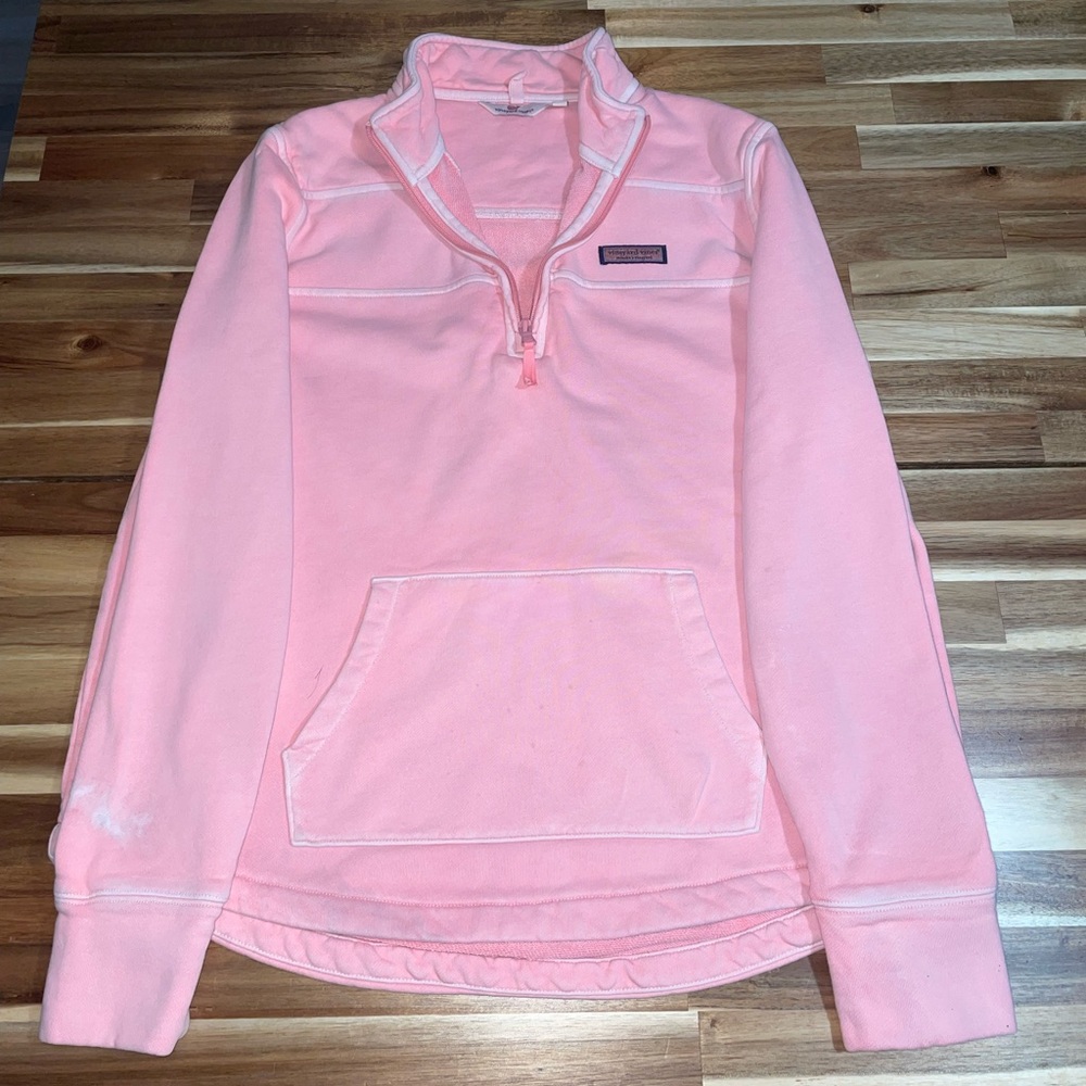 Pink Vineyard Vine Crew Neck.